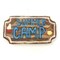 Ticket Plaque Cookie Cutter 3.75 in B1567, CookieCutter.com, Tin Plated Steel, Handmade in the USA